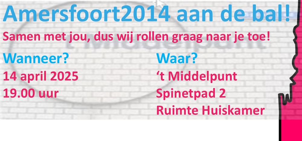 Amersfoort2014 aan de bal!