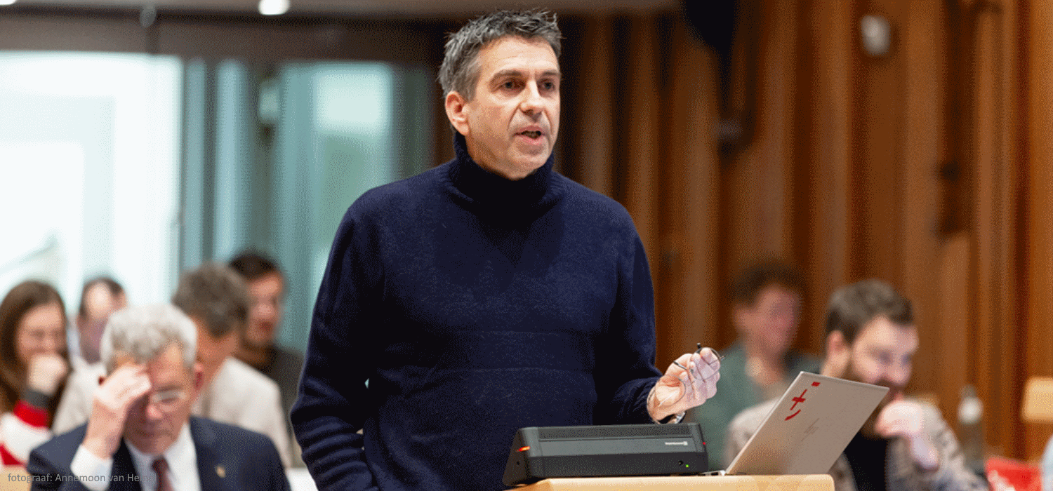 Thomas van der Eerden per 22 januari 2025 nieuwe fractievoorzitter van Amersfoort2014